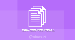 ciri-ciri proposal