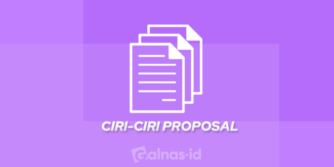 ciri-ciri proposal